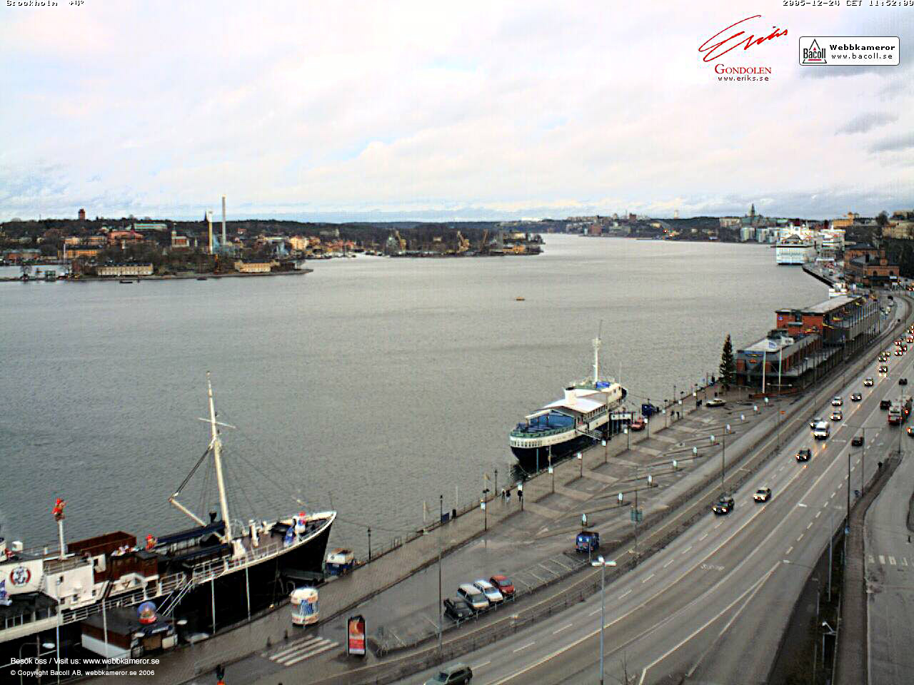 Webbkameror, Stockholm, webcam, väder, weather