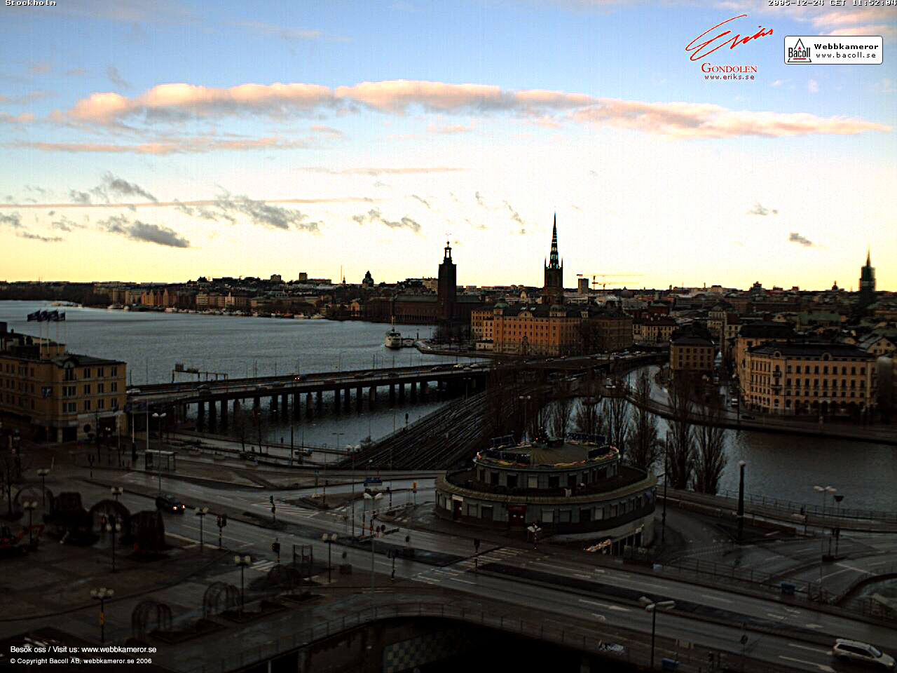 Webbkameror, Stockholm, webcam, väder, weather