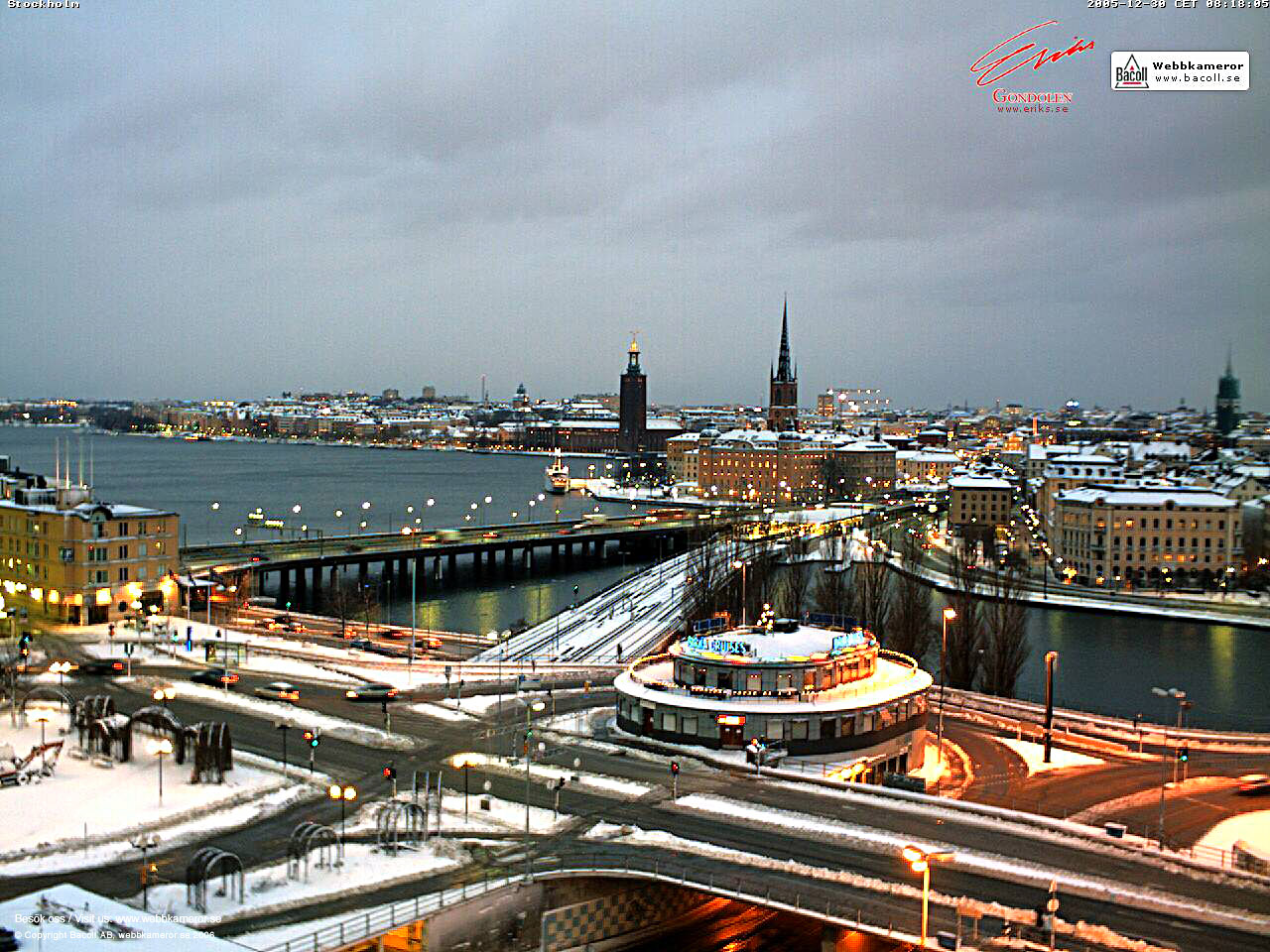 Webbkameror, Stockholm, webcam, väder, weather