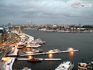 Webkamera, Stockholm, strömmen, city, image, bildgalleri, beautiful view, webcam, väder, weather