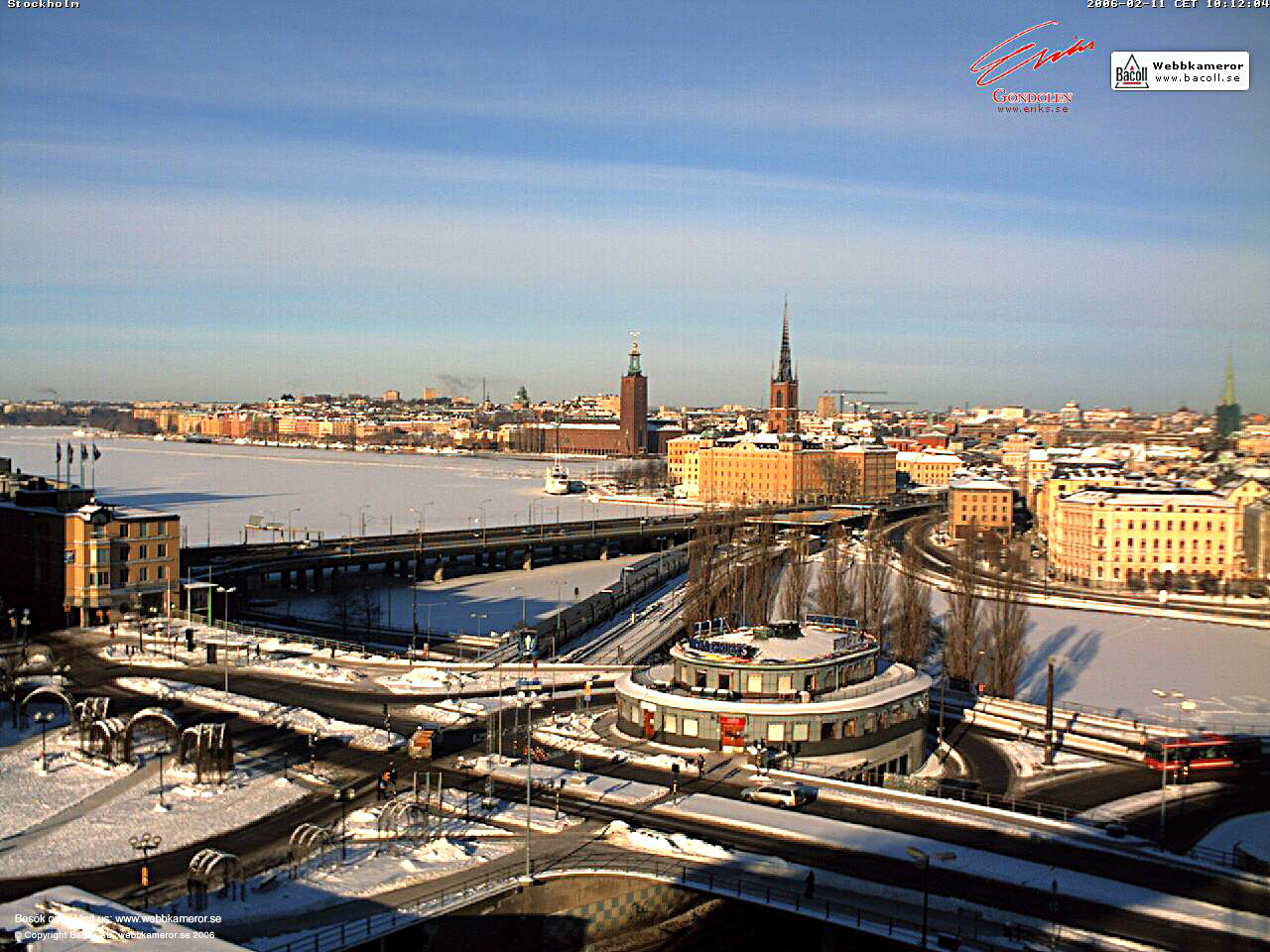 Webbkameror, Stockholm, webcam, väder, weather