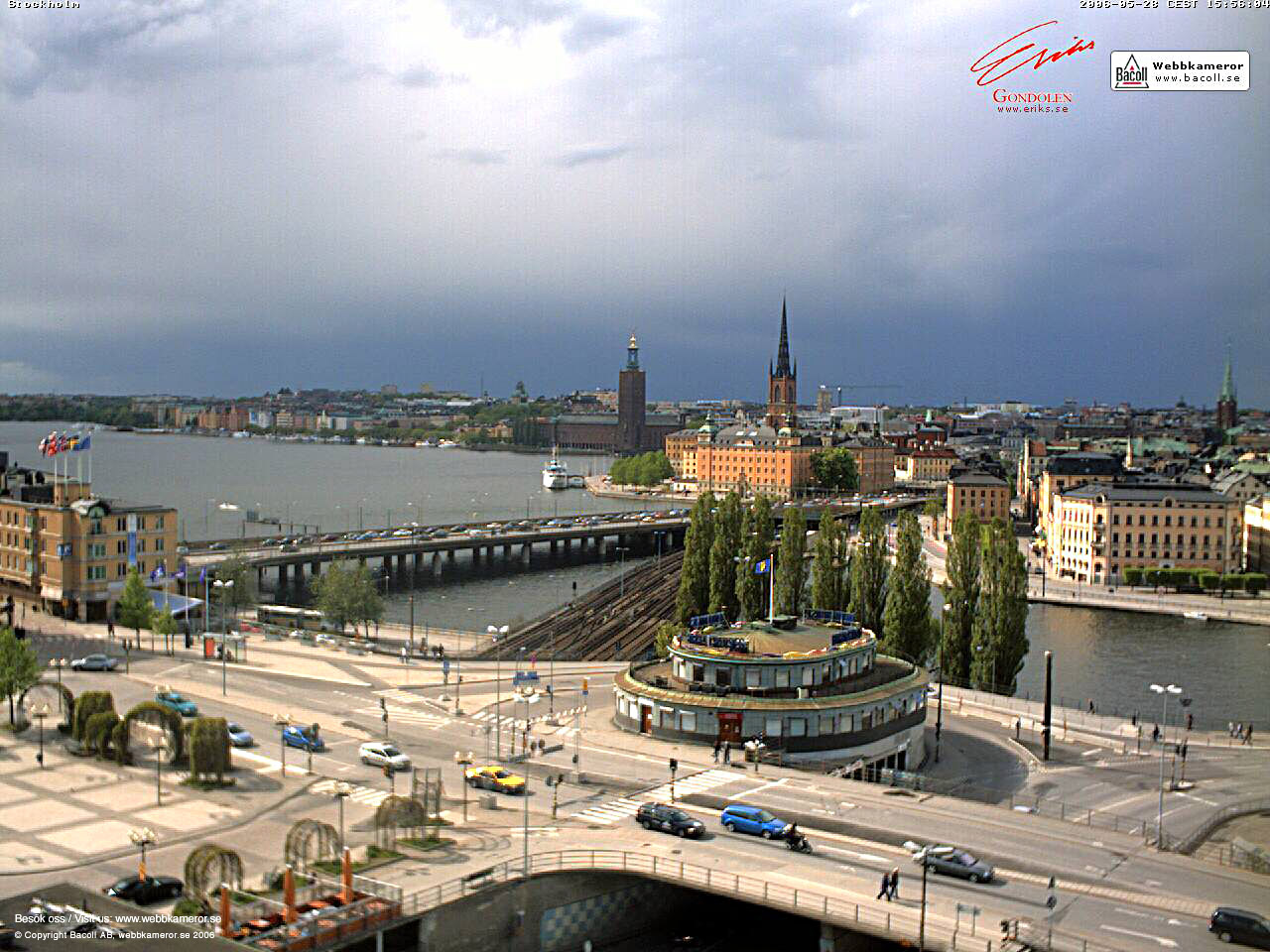 Webbkamera, Stockholm, webcam, väder, weather