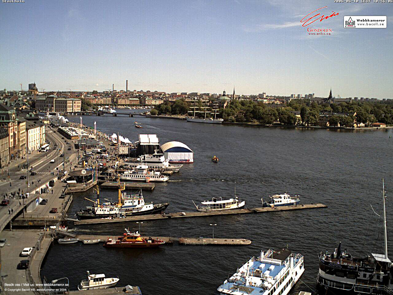 Webbkamera, Stockholm, webcam, väder, weather